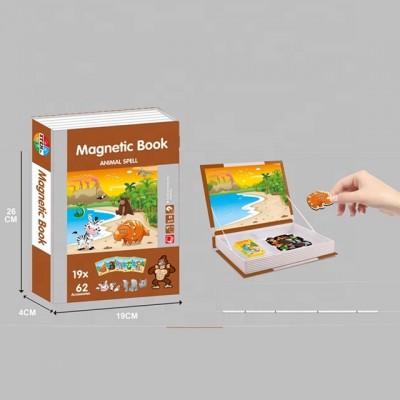 DIY Home  toys games kids toys online educational magnetic puzzle book