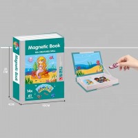 kids puzzle magnetic shape kid play  diy kids toy stems toys puzzle magnetic book box