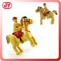 Hot sale wind up play toys plastic horse toy for kids